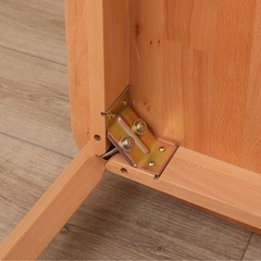 ニトリ ダイニングテーブル Nコレクション 90cm ナチュラル 2人掛け NITORIの画像