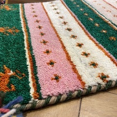 B7022【ギャッベ】 玄関マット ラグの画像