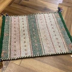 B7022【ギャッベ】 玄関マット ラグの画像