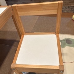 IKEA キッズテーブルセットの画像