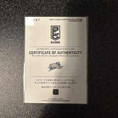 ニック・ケイ 直筆サインカード 87枚 限定 Bリーグ 島根スサノオマジックの画像
