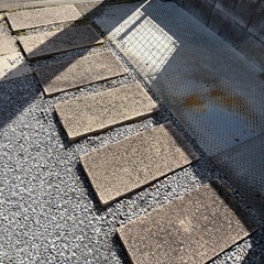 敷石　庭石　御影石　60×30の画像