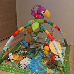 【0円でお譲りします】ベビー用品　プレイジム