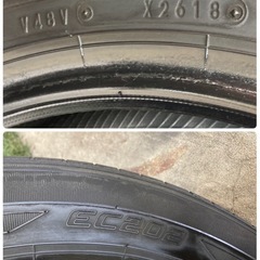 155/65R14🌈軽自動車サイズ🌈ダンロップ🌈サマータイヤ４本セット‼️日本製の画像
