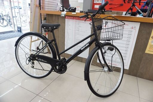 KONS LABO シティサイクル 外装6段 27インチ