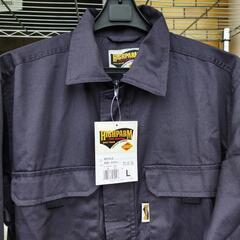 HIGHPARM ハイパーム　ワーキングウェア　作業着　ツナギ　Lサイズ　ダークグレー0328-012 在庫2枚限りの画像