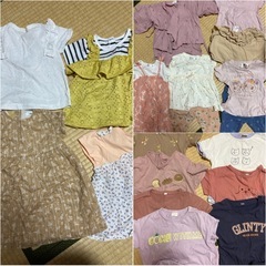※決まりました【90cm.95cm半袖】子供服【女の子】の画像