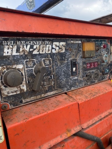 BLW-280SSデンヨ-発電機　溶接機100V200V直流アース溶接機