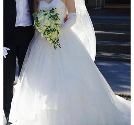 ココメロディ　7号　ウェディングドレス