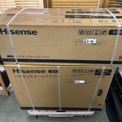 新品未使用品！　ハイセンスルームエアコン　HA-S22FE-W ...