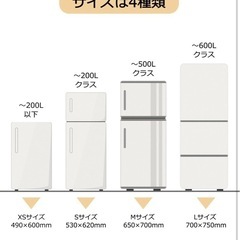 ECO PLUS] 冷蔵庫 マット キズ防止 凹み防止 床保護シート Sサイズ 53×62cm 〜200Lクラス 厚さ2mm 無色 透明 国内正規一年保証の画像