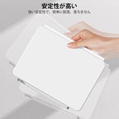 アップルペンシル適用iPad ペンホルダー マジックキーボード　ホワイトの画像