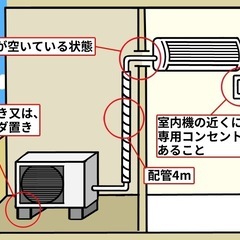 予約済み　ありがとうございます　日立　🌏シンプルエアコン　2.2k  6畳　の画像