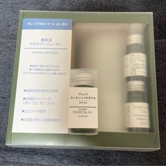 【新品未開封】無印 超音波アロマディフューザー＆エッセンシャルオ...