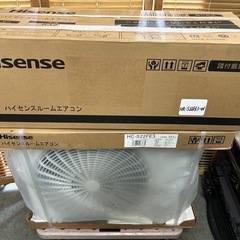 新品未使用品！　ハイセンスルームエアコン　HA-S22FE-W ...