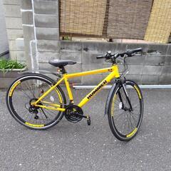 自転車　クロスバイク（ほぼ新車）