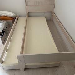 ニトリ シングル 親子ベッドの画像