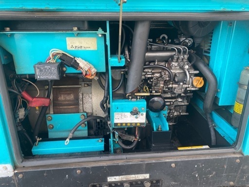 デンヨー Denyo ウェルダ－発電機 ／溶接 DLW-300SD 中古品