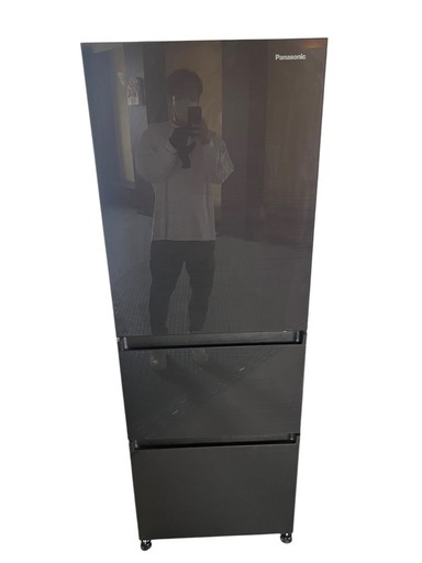 パナソニック ノンフロン冷凍庫冷蔵庫 NR-C342GC-T 100V 2020年製 エコ