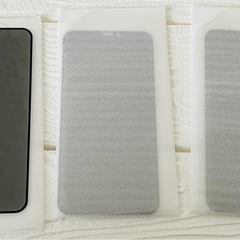 iPhone 11Pro / X / XS 覗き見防止全面保護強化ガラスフィルム 3枚 まとめの画像