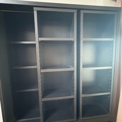 【山善】　ダブルスライト本棚【受付終了】の画像