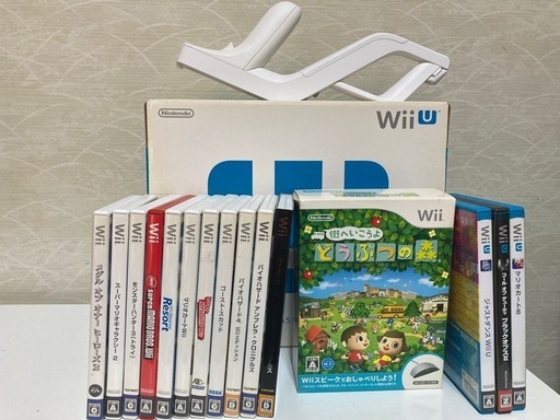 Wiiソフト12本　\u0026 WiiUソフト3本