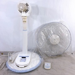 【売約済】山善 扇風機 リモコン付き 組み立て式 LR-DM30I