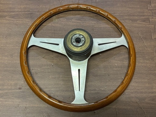 ナルディ Nardi ステアリング 3スポークウッド ビンテージ Nardi