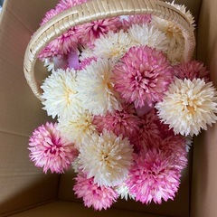 お値引きします❗️花の💐のボールペン。カゴ付き。