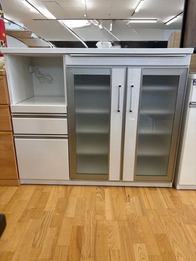 三幸ジャパン キッチンカウンター キッチンボード 幅90cm Used/キレイ