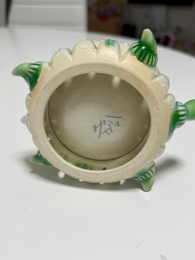 レア品 みかガマ カメさん花器 みかガマ カメさん花器 レア品 みかガマ カメさん花器 陶工房