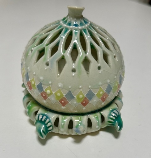 みかガマ カメさん花器