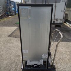 ◇AQUA アクア ノンフロン冷凍冷蔵庫 AQR-14N(S)形 動作品 2023年製 シルバー 135L 冷蔵庫/管理8318の画像