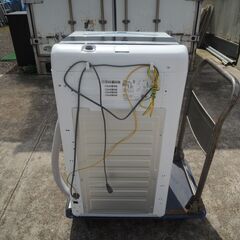 ◇Haier ハイアール 全自動電気洗濯機 JW-U55HK 50/60Hz用 5.5kg 2023年製 動作品 ホワイト 洗濯機/管理8323の画像