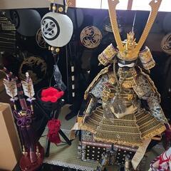 五月人形兜鎧セット　貰って下さいの画像