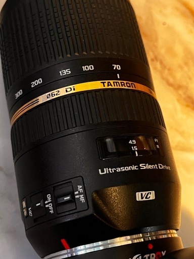 TAMRON 望遠ズームレンズ SP 70-300mm F4-5.6 Di VC USD キヤノン用 フルサイズ対応 A005 