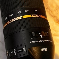 TAMRON 望遠ズームレンズ SP 70-300mm F4-5.6 Di VC USD キヤノン用 フルサイズ対応 A005 の画像