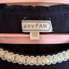 anyfamワンピース130cmの画像