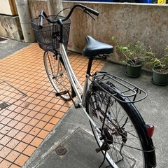 ママチャリ自転車の画像
