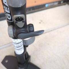 自転車空気入れ SAGISAKA フートポンプ CYCLE GEAR ゲージ付 英米仏 の画像