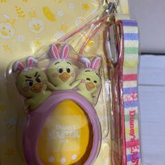 【新品玩具】ディズニー　ポケットうさたまカバー　ストラップ付の画像