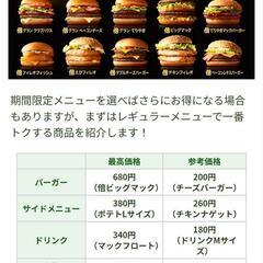 ⭐マクドナルド⭐株主優待⭐ 1枚の画像