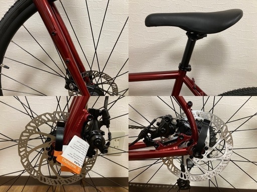 未使用品 美車！FUJI フジ FEATHER フェザー CX＋ 54size クロモリロードバイク
