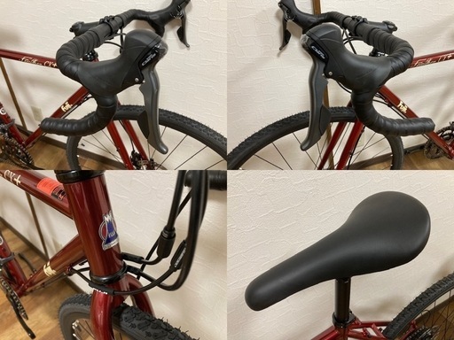 未使用品 美車！FUJI フジ FEATHER フェザー CX＋ 54size クロモリロードバイク