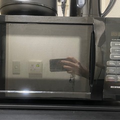 アイリスオーヤマ　17LターンテーブルIMB-T178-W ブラック

