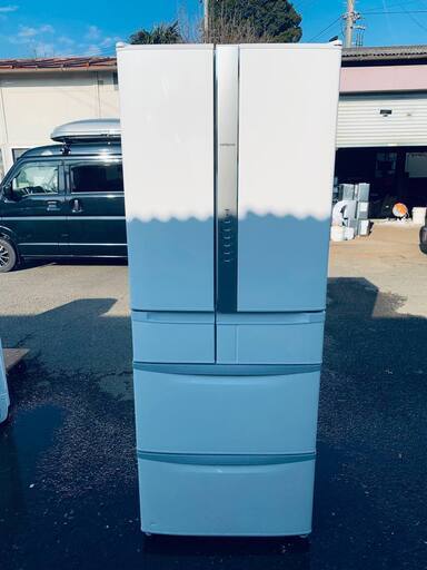 🌸日立 ノンフロン冷凍冷蔵庫 R-F48M3（W）