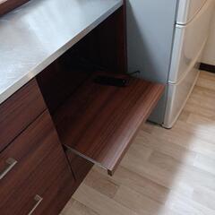 キッチン作業台&収納の画像