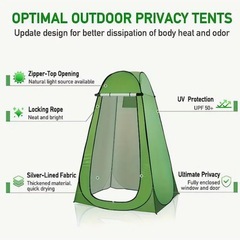 着替えテント　防災用品　アウトドアにも　新品の画像