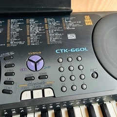 CASIO CTK-660L 電子キーボードの画像