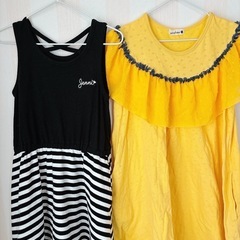 👧👗👖130cmワンピース&ボトムス中古美品まとめ売り!!12点setの画像